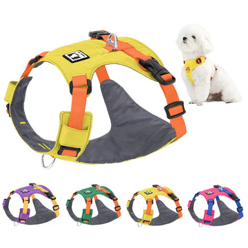 Dog Harness Waterproof Oxford Cloth Harnesses for Small Medium Dogs Lightweight Breathable Dog Vest Pet Dogs Supplies