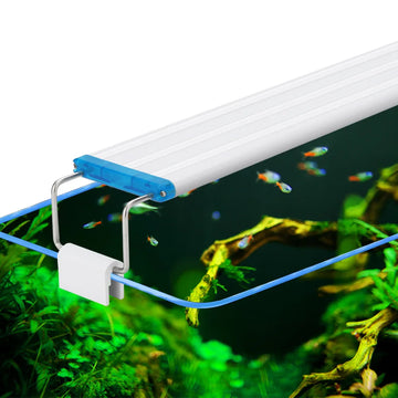 11.02-22.8-inch Ultra-thin LED Aquarium Light Ornamental Fish Tank Water Grass Light Ecological Fish Tank Bracket Light