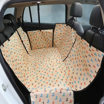 Dog Carriers Pet Car Seat Cover Waterproof Pet Hammock for Dogs in The Car Dog Car Accessories Car Rear Seat Protector