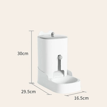 New Large Capacity Pet Cat Automatic Food Water Dispenser Fountain Bottle Bowl Dog Cat Drinker Feeder Dog Drinking Pet Supplies
