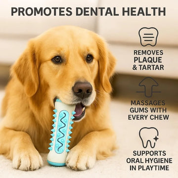 1PC Dog Dental Chew Toys for Teeth Cleaning Puppy Teething Sticks & Chewable Bone Toothbrush Enzymatic Oral Care Fresh Breath
