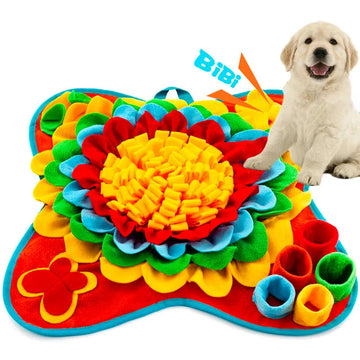 Pet Sniffing Training Mat Dogs Cats Educational Stress Relief Bite Resistant Slow Food Mat Pets Eco-friendly Training Blanket