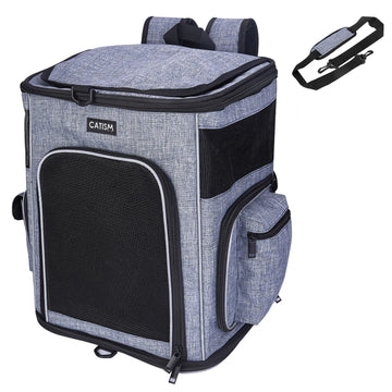 Pet Bags Lightweight Go Out Portable Cat Dog Bag Large Capacity Pet Backpack Adjustable Strap Breathable Out Puppy Backpack