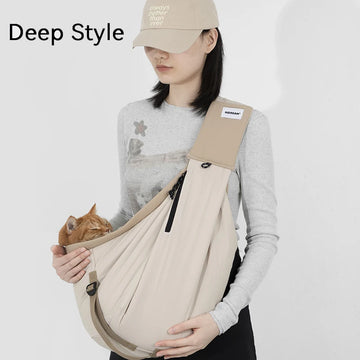Pet Travel Tote Crossbody Outdoor Backpacks Cat Carrier Bag Travel Backpack for Cats Breathable Cat Carrying Bag Pet Supplie