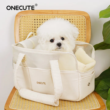 Breathable Foldable Pet Carrier for Small Dogs, Summer Travel Backpack Tote Lightweight Portable Chihuahua Puppy Outdoor Supplie
