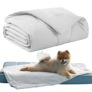 Lightweight Blanket Soft Cooling Mat Summer Air Condition Pad for Pets Dogs Cats