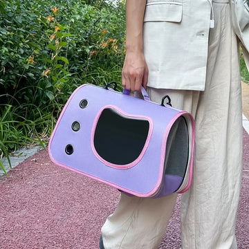 Premium Lightweight Portable Foldable Breathable Pet Carrier Bag for Small Dogs Cats Outdoor Kitten Shoulder Carrying Case
