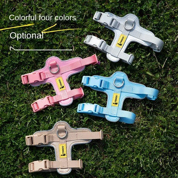 Adjustable Lightweight Leather Cat Harness and Leash Set Gatos Accesorios Arnes Gato Poodle Chihuahua Puppy Harness