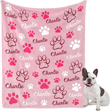 VIKAMA Pet Blankets, Soft Flannel Covers, Gift For Pet Lovers, Small, Medium And Large Cat And Dog Blankets, Home Decoration