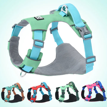 Dog Harness Reflective Waterproof Harnesses for Small Medium Dogs Lightweight Breathable Dog Tactics Vest Pet Dogs Supplies