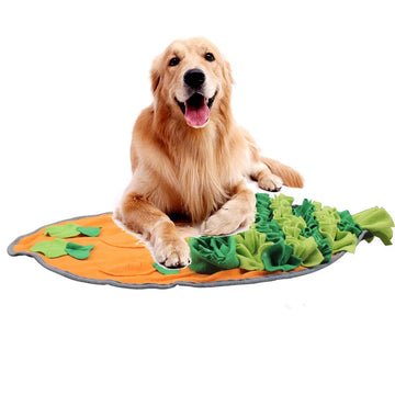 Dog Snuffle Mat Interactive Slow Feeder Puzzle Toy for Dogs Mental Stimulation Energy Burning Scent Game Non-Slip Foraging Mat