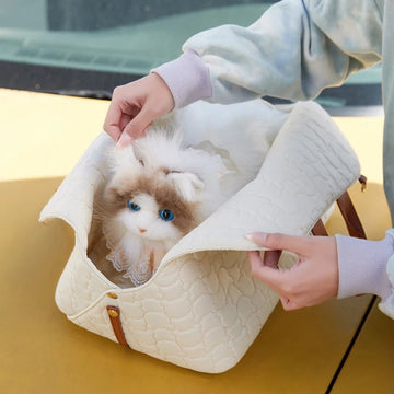 Puppy Go Out Portable Shoulder Handbag Dog Pet Cat Bag Pet Cat Carrier Outgoing Travel Breathable Pets Handbag