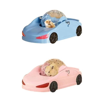 Small Pet Hamster Running Ball With Unique Hamster Motorcycles Racing Toy .Y1QB