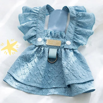 Dog Clothing Summer Clothes Dresses for Dogs Pets Dress Pet Puppy Small Apparel Apparels Supplies Products Home Garden