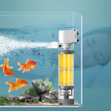 Aquarium Silent Electric Filter,Filter Pump For Fish Tank Ultra Quiet 3 In 1 Internal Filter Water Pump Aquarium Accessories