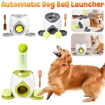 Automatic Dog Ball Launcher Funny Throwing Smart Feeder Pet Feeder Dog Tennis Ball Machine For Small And Medium Dogs Supplies