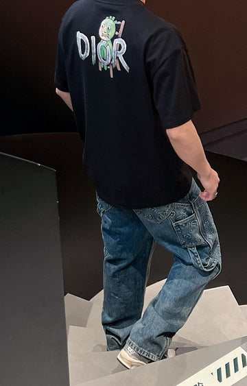 Street Art Noir – T-Shirt Oversize