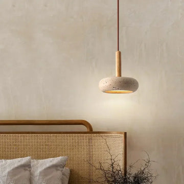 High Quality Pendant Lamp Natural Stone Chandelier Ceiling Hanging Light for Bedroom Dining Room Kitchen Island