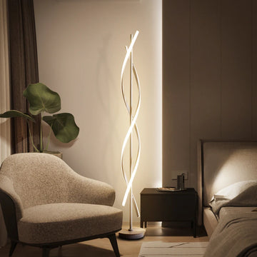 Modern Geometric Line Led Floor Designer Tieyi Vertical Table Living Room Decoration Bedroom Vertical Table Lamp