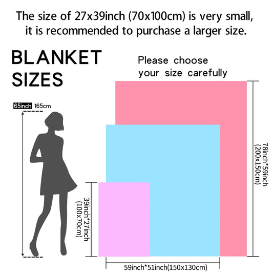 1pc y2k pink bow tie blanket, pink bow tie printed blanket, comfortable and soft nap envelope small cover blanket