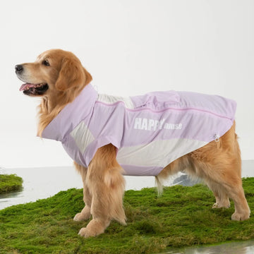 Summer Thin Sun Protection Clothes for Dogs Anti-Fall Hair Vest Me Vest Medium to Large Dogs Golden Retriever Labr