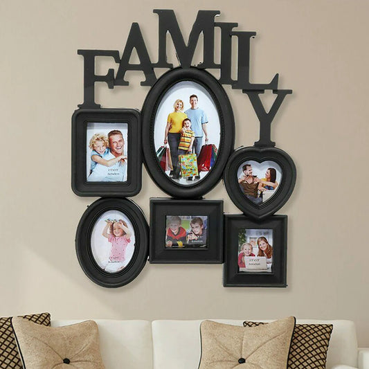 Home Decorative Family Photo Frames Wall Hanging Combination Picture Frame for Photo Picture Display