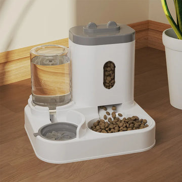 Professional Cat Feeder Water Dispenser Automatic Feeders Feeding and Watering Supplies Cat Bowl Drinking Fountain Dog Feeder