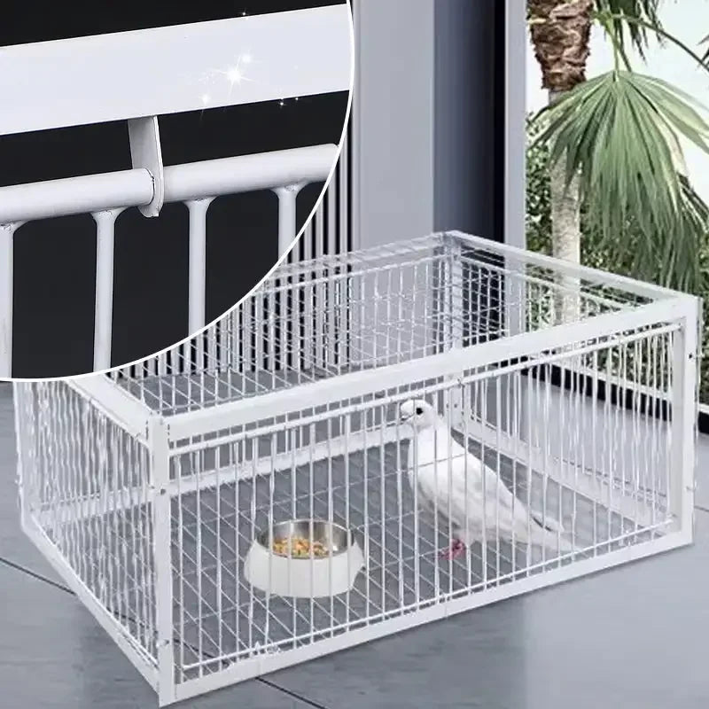 Auto Trap Bird Cage Rabbit Cage Mouse Cage Entry Only and No Exit Thickened and Encrypted Automatic Pigeon Collecting Tool