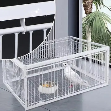 Auto Trap Bird Cage Rabbit Cage Mouse Cage Entry Only and No Exit Thickened and Encrypted Automatic Pigeon Collecting Tool