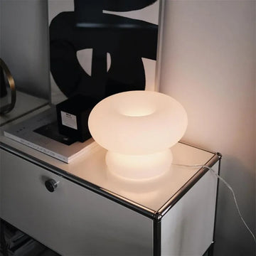 Mushroom table lamp Nordic Glass table Light For Living Room Sofa Sides Reading Floor Living Corner bedside table Light