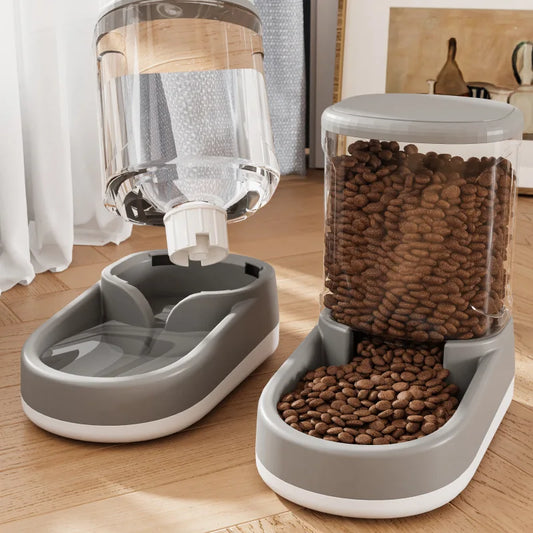 Dog water dispenser, cat automatic feeder, dog feeding, cat drinking water, flowing water, non plugged in kettle, pet supplies