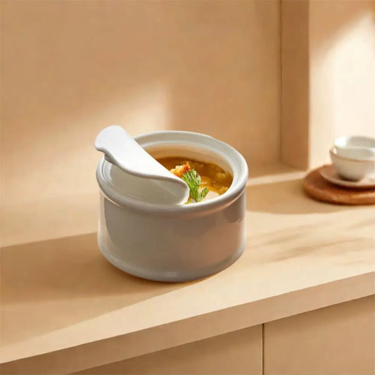 Creative Ceramic Dessert Bowl Decorative Modern Style Baking Bowl Exquisite Sauce Dish Hotel Restaurant