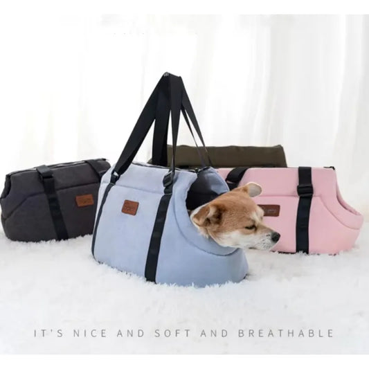 Pet Carrier Bags Handbag  Outdoor Transport Bag Travel Hiking Camping Fashion Big Capacity Warm Portable for Small Dogs Cat