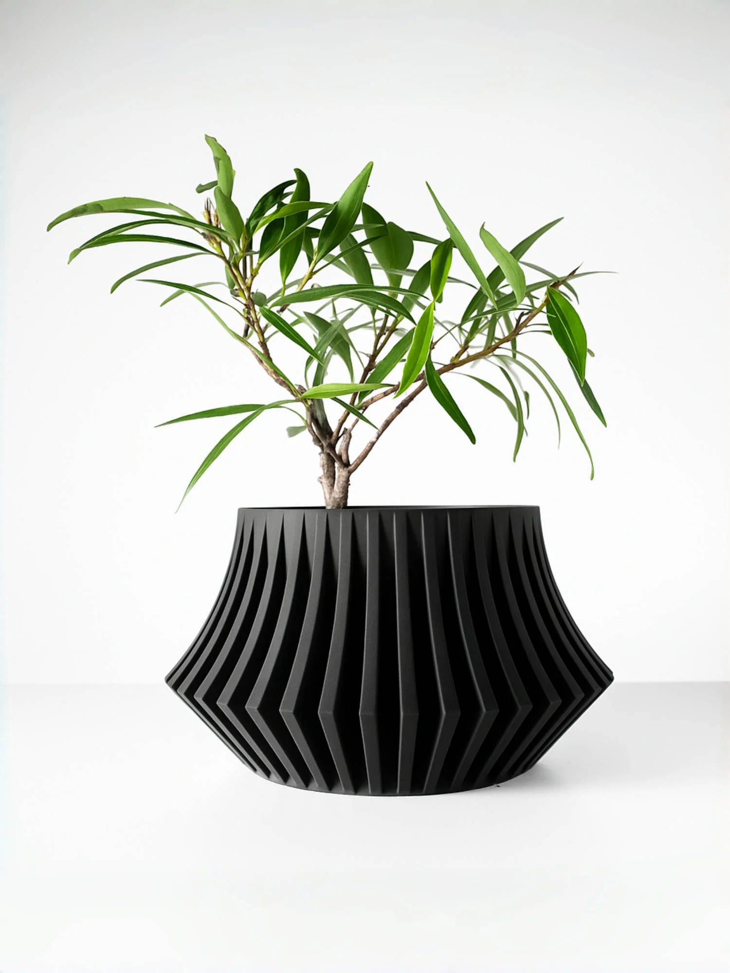 Modern Minimalist 3D Printed Plant Pot Biodegradable Flower Planter for Home Decor Pot Plante Eco-Friendly Sustainable Gift