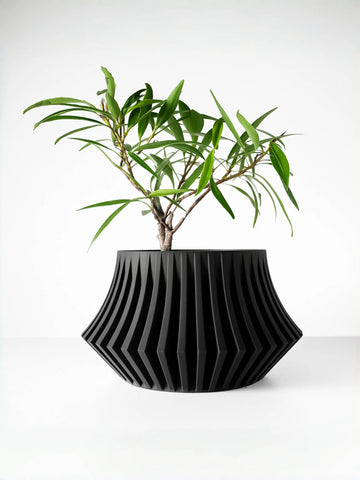Modern Minimalist 3D Printed Plant Pot Biodegradable Flower Planter for Home Decor Pot Plante Eco-Friendly Sustainable Gift