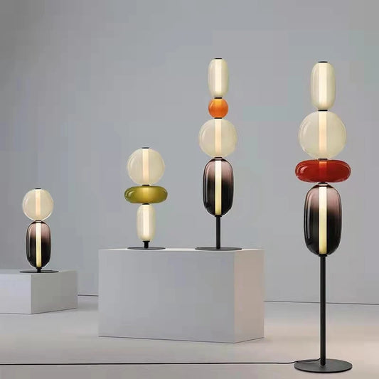 Creative Scandinavian Floor Lamp Wood Metal LED Minimalist Light for Living Room Bedroom Corner Sofa Home Decor