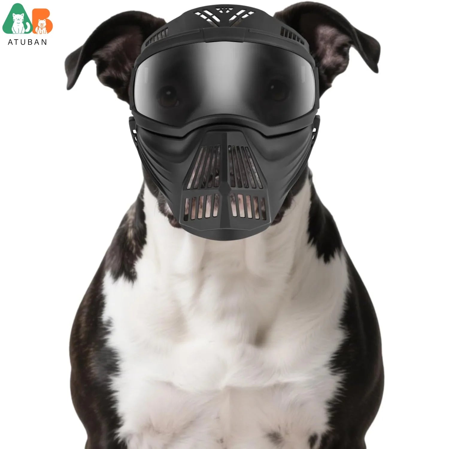 ATUBAN Dog Goggles Large Breed, UV Protection Full Face Sunglasses for Dogs, Windproof Dustproof Snowproof Pet Eyes Wear