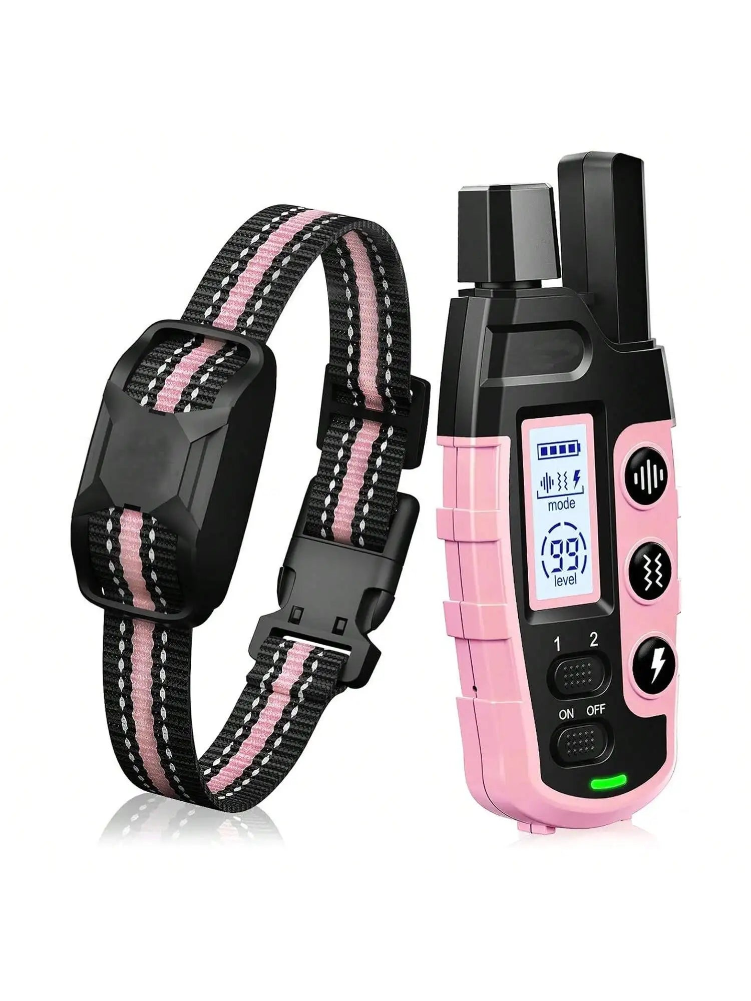 Dog Shock Collar - 3300Ft Dog Training Collar with Remote for 5-120lbs Small Medium Large Dogs Rechargeable Waterproof e Collar