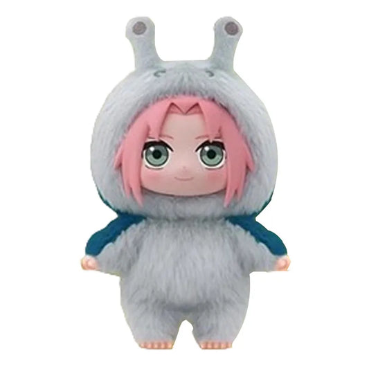 Hot Naruto Itachi Sasuke Kakashi Gaara Series Blind Box Trendy Toy Figure Plush Pendant Collection Birthday Present