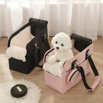 Travel Pet Bag Dog Cat Shoulder Bags Breathable Waterproof Folding Small Dog Outdoor Shoulder Bag Folding Cats Carrying Handbag