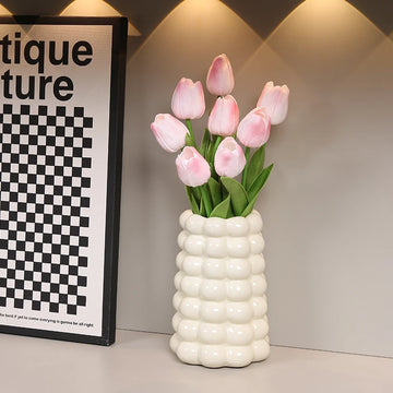 Nordic Light Luxury Style Vase Niche Highend Decorative Ornament Living Room Home Decoration