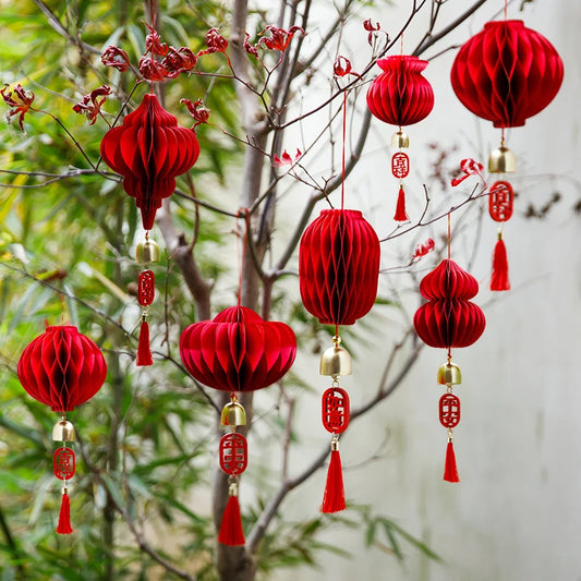 Christmas Decorations New Year's Eve Decorations Xmas Tree Hanging Ornament Spring Festival Home Decoraiton Новогодние