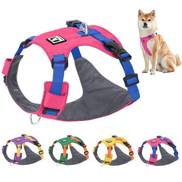 Dog Harness Waterproof Oxford Cloth Tactics Vest for Small Medium Dogs Lightweight Breathable Dog Harnesses Dogs Accessoires
