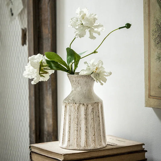 Vintage Vintage Ceramic Vases American Style Living Room and Bedroom Floral Arrangements Dried Flower Decorations