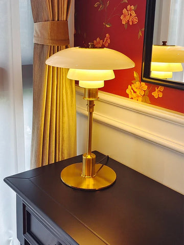 Nordic Danish Designer Bedside Table Lamp Retro Medieval Bauhaus Desk Light PH Living Room Bedroom Decoration Study Floor