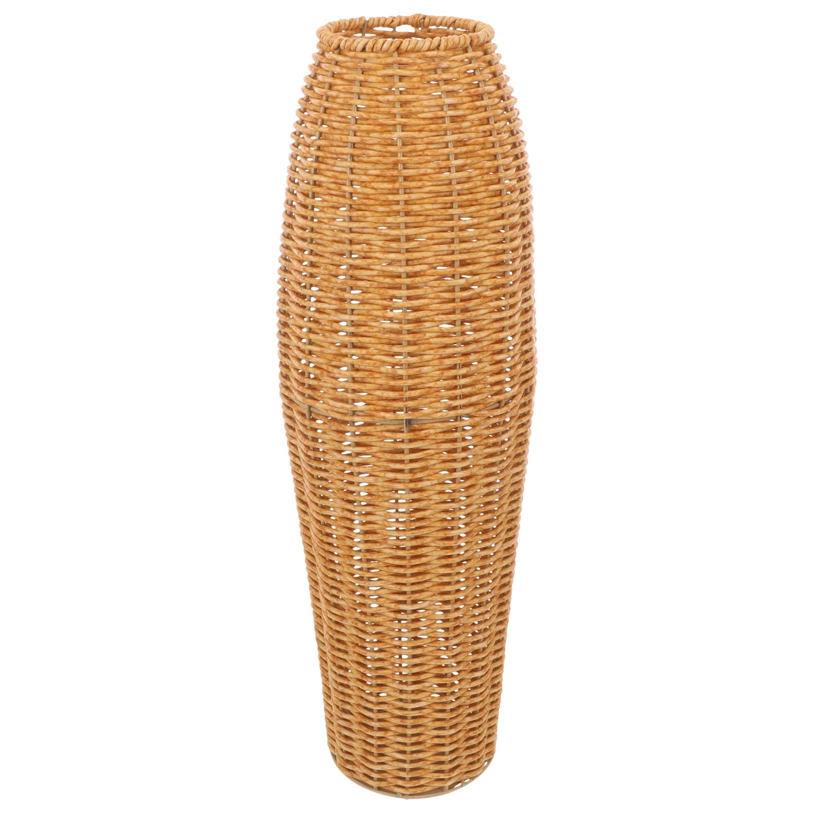 Tall Fake Rattan Vase Simple Plastic Flower Vase Woven Decorative Vase Hydroponic Plant Vase Bowl Container Vases Imitation