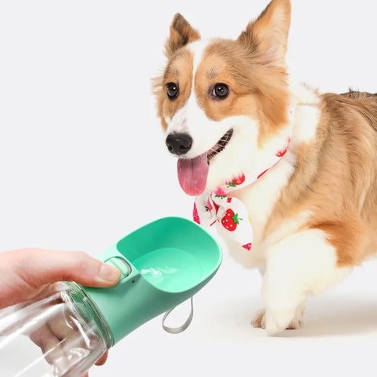 300ml Portable Dog Water Bottle for Small Large Dog Cat Outdoor Leakproof Walking Drinking Bowls Travel Dog Walking Water Bottle