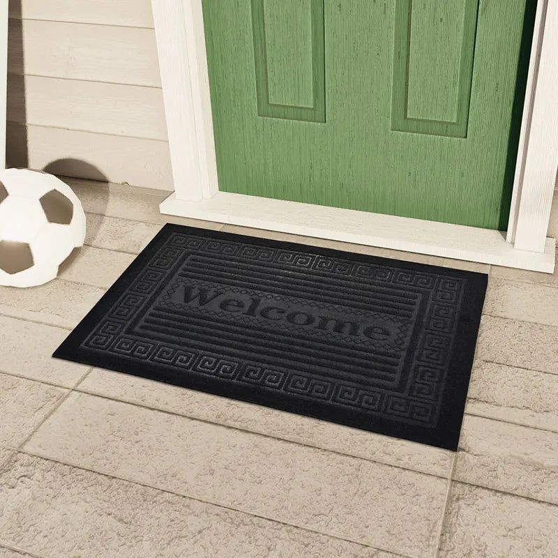 dust-proof entrance welcome mat,comfortable anti slip entrance carpet,autumn and winter door mat,high flow area shoe scraper,hom