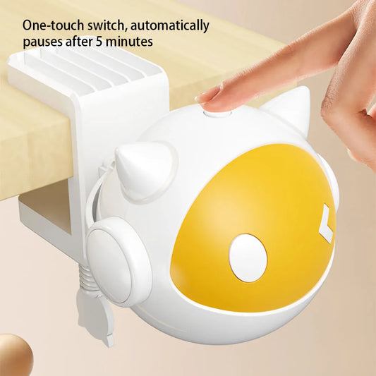 Electric Cat Toy Ball Automatic Lifting Spring Rod To Relieve Boredom Plush Ball lifting Ball Interactive Puzzle Smart Pet Toy