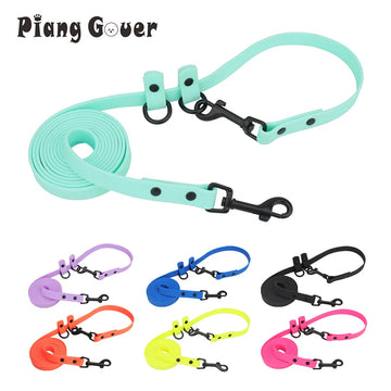 PVC Leashes Adjustable Multifunction Pet Leash for Small Medium Big Dog Rope Outdoor Walk Training